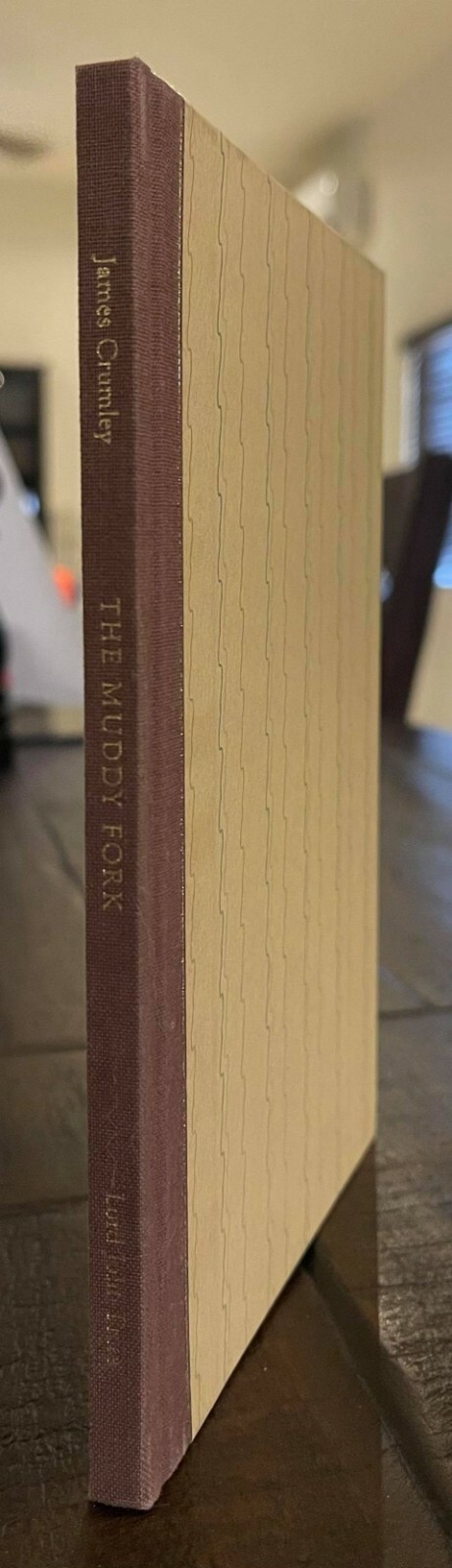 James Crumley MUDDY FORK First Printing Signed LTD Presentation Copy - As New