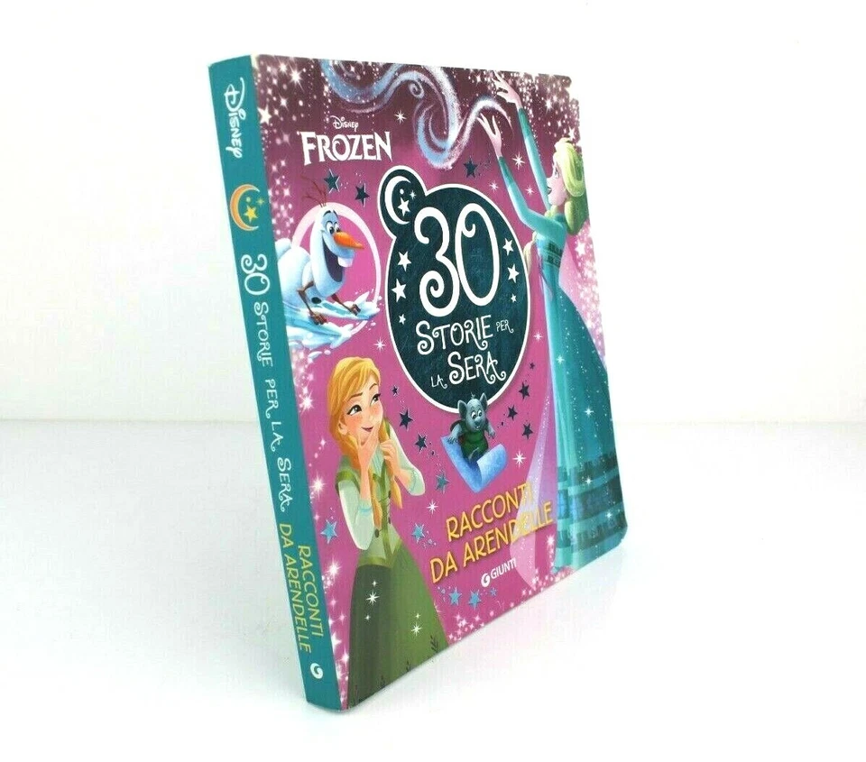 30 Storie per la sera GIUNTI Disney Frozen LIBRO Bambini e Ragazzi 2020 - Immagine 2 di 4