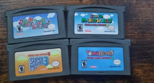 For/Gameboy/Advance GB/GBA/NDS Super Mario Advance 5 4 3 2 1 Game Cartridge - Picture 3 of 14