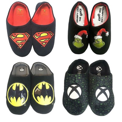 grinch slippers mens