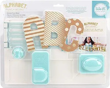 WE R MEMORY KEEPERS - BANNER PUNCH BOARD - CREATE ANY LETTER OR NUMBER