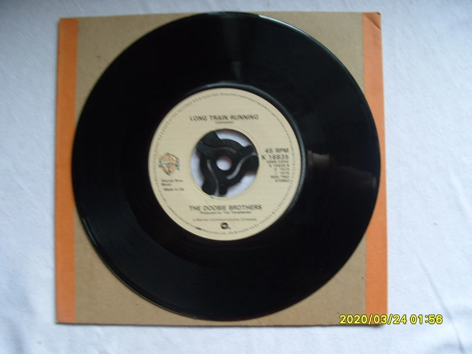 THE DOOBIE BROTHERS LISTEN TO THE MUSIC WARNER BROS RECORDS US 7" VINYL SINGLE - Image 2 of 2