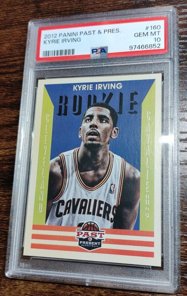 2012 Past and Present Kyrie Irving RC #160 PSA 10! GEM MINT! ROOKIE!