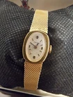 Vintage Timex Ladies Cocktail Mechanical Watch Stainless Gold Tone Wind Up