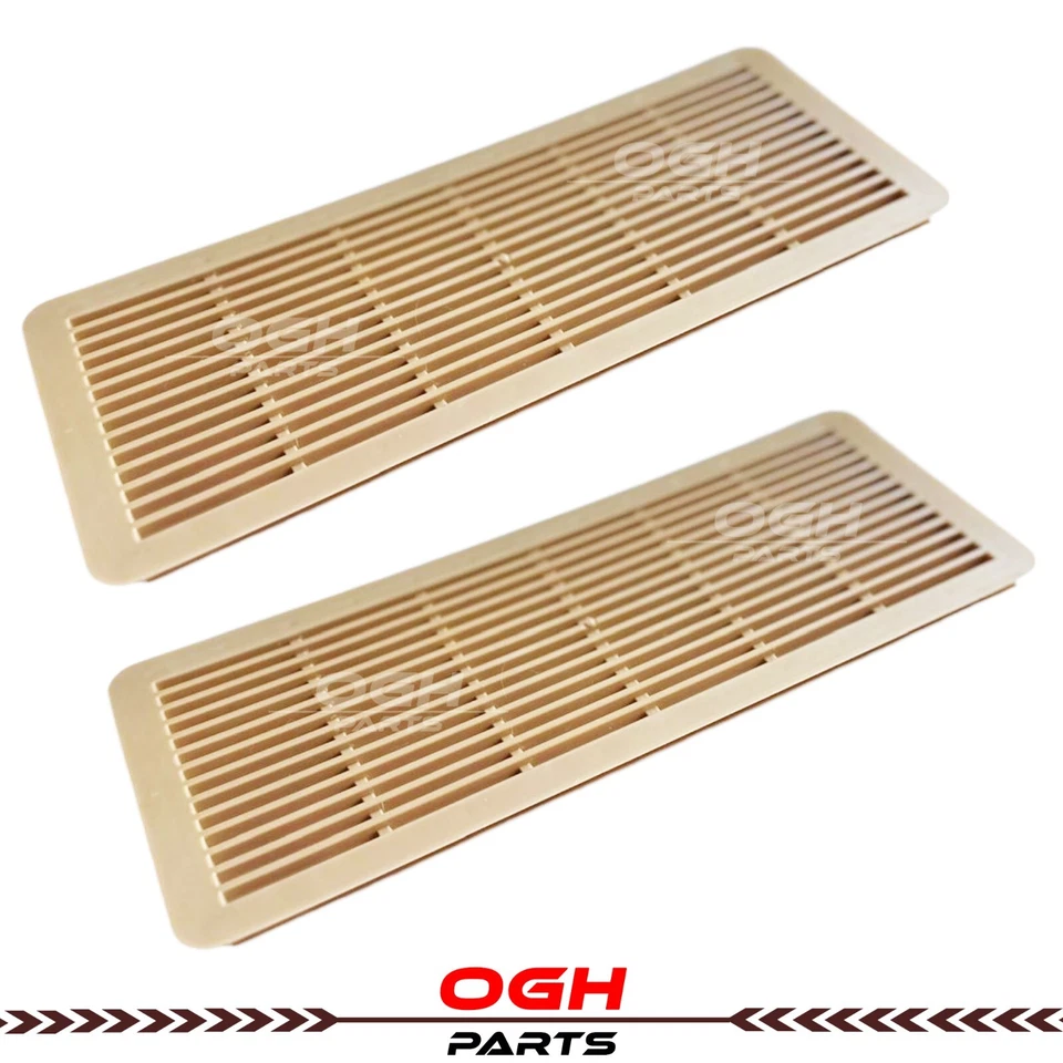 Para Mercedes Panel Techo Corredizo Parrilla Ventilación Aire Beige W203 W210 W140 W220 W211 W219 2X Foto 2 de 3