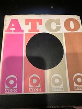 7" Atco Records Company Sleeve VG for 45's Sleeve Only 
