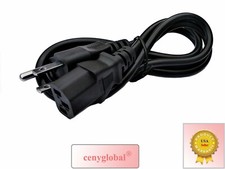 AC Power Cord 18AWG Cable For Samsung LCD Plasma HD TV 19" 24"32" 40" 46" 50"