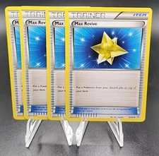 4x Pokémon Max Revive 65/83 XY Generations Item Trainer Playset