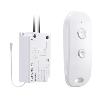 Wireless Remote Light On/Off Switch Kit (Switch and Receiver) for House ...