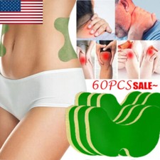 60X Knee Plaster Sticker Wormwood Extract Knee Pain Joint Ache Relief Patches US