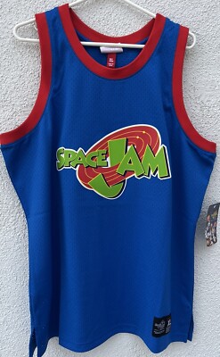 NWT Mitchell & Ness Space Jam 25th Anniversary Jersey SIZE XL New  MSRP  $100