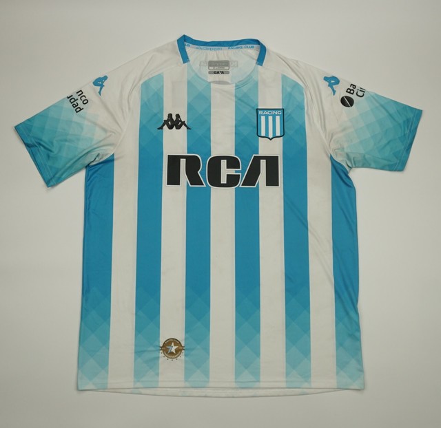 Racing Club 2019 2020 Kappa Home Football Soccer Shirt Jersey Camiseta