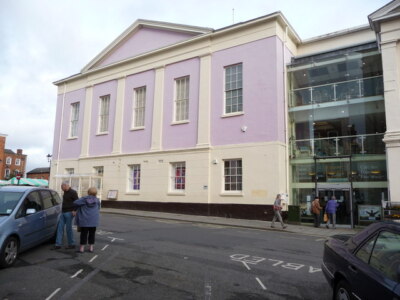 Foto 6x4 Ludlow Versammlungsräume Baujahr 1838 - 1840 mit Glasatrium fr c2008