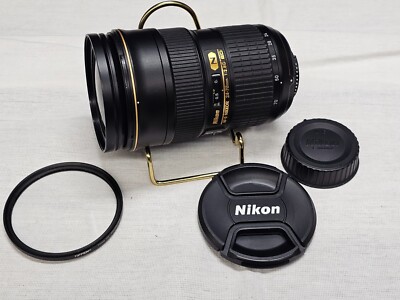 Nikon ED IF AF-S N Nikkor 24-70mm Zoom Camera Lens Japan F Mount  NICE!