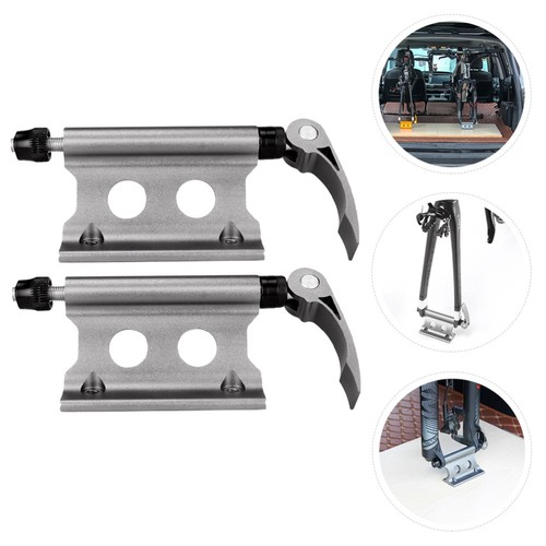 Support De Fourche Vélo 2 Pièces – Porte-Vélos Alliage Aluminium Avec Dégagement Rapide, Idéal Camion, Remorque, SUV Et Camping-Car