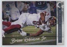 2022 Panini Chronicles Luminance Update Rookies Teal Brian Robinson Jr #224 14o0