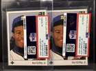 2x 1989 UD Star Rookie Ken Griffey Jr NM+ Seattle Mariners Altered Card #1 cc59
