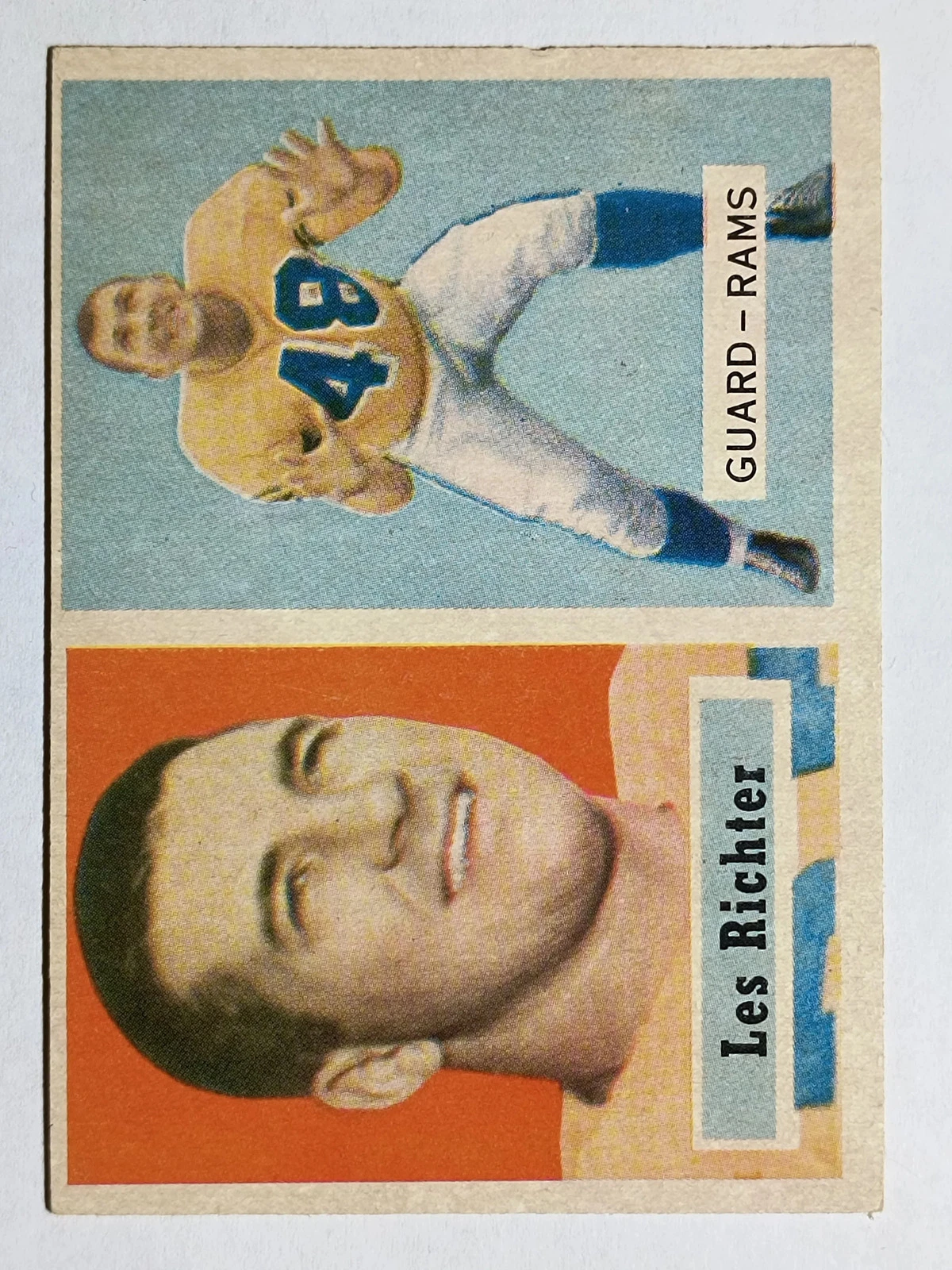 1957 Topps #10 Les Richter (EX)