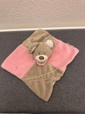 Babylove SCHMUSETUCH SCHNUFFELTUCH KUSCHELTUCH Maus Bär rosa braun beige