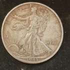 (1) Beautiful Toned Vintage 1943 Walking Liberty Half Dollar Silver Coin AU- O99