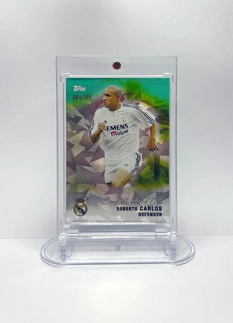 Roberto Carlos /199 #35 – Cracked Ice – Topps Real Madrid Team Set 25/26
