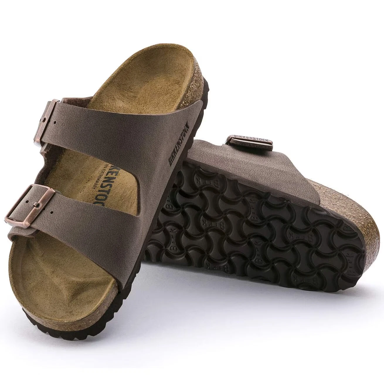 Birkenstock Arizona Sandal Mocca Unisex Made in Germany Top Quality Size 35-45