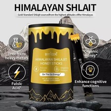 Organic Pure Himalayan Shilajit Sticks with Honeyand Saffron for Energy Boost