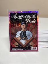 2019 Donruss Tanner Burns American Pride USA PINK FIREWORKS Parallel #AP20!