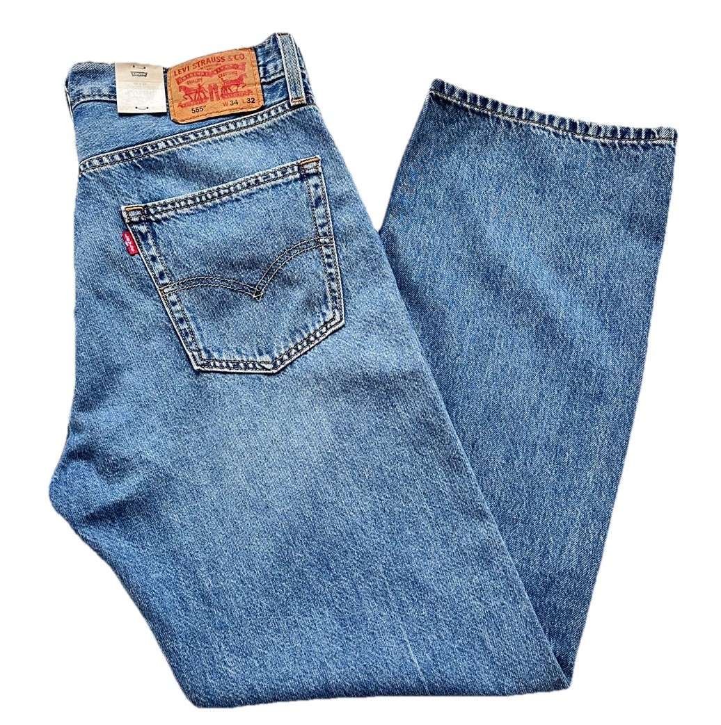 Levi's Men's 555 Relaxed Straight Jeans