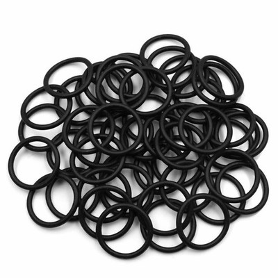 50pcs Black Universal Nitrile Rubber O-Ring Seals Gasket for Car 28 x 3.6mm  #iw