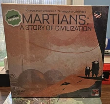 Kickstarter Red Imp Gam Board Game Martians - A Story of Civilization New Sealed