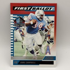 EARL CAMPBELL 2025 Score Football First Ballot #2 Houston Oilers HOF