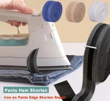 Iron-On Hemming Tape   Self-Adhesive Fabric F...