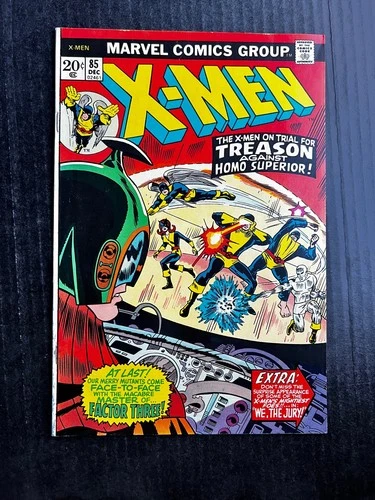 X-MEN #85 December 1973  Marvel Comics Vintage Mimic Uncanny
