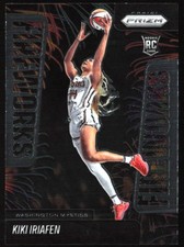 2025 Panini Prizm WNBA #13 Kiki Iriafen Fireworks