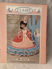 Fibre Crafts CROCHET PATTERNS Collectible/Dolls Claire R25-13