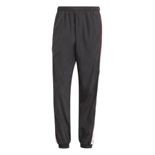 adidas Panel Tracksuit Pants Mens Black Casual Athletic Bottoms IS2146-A