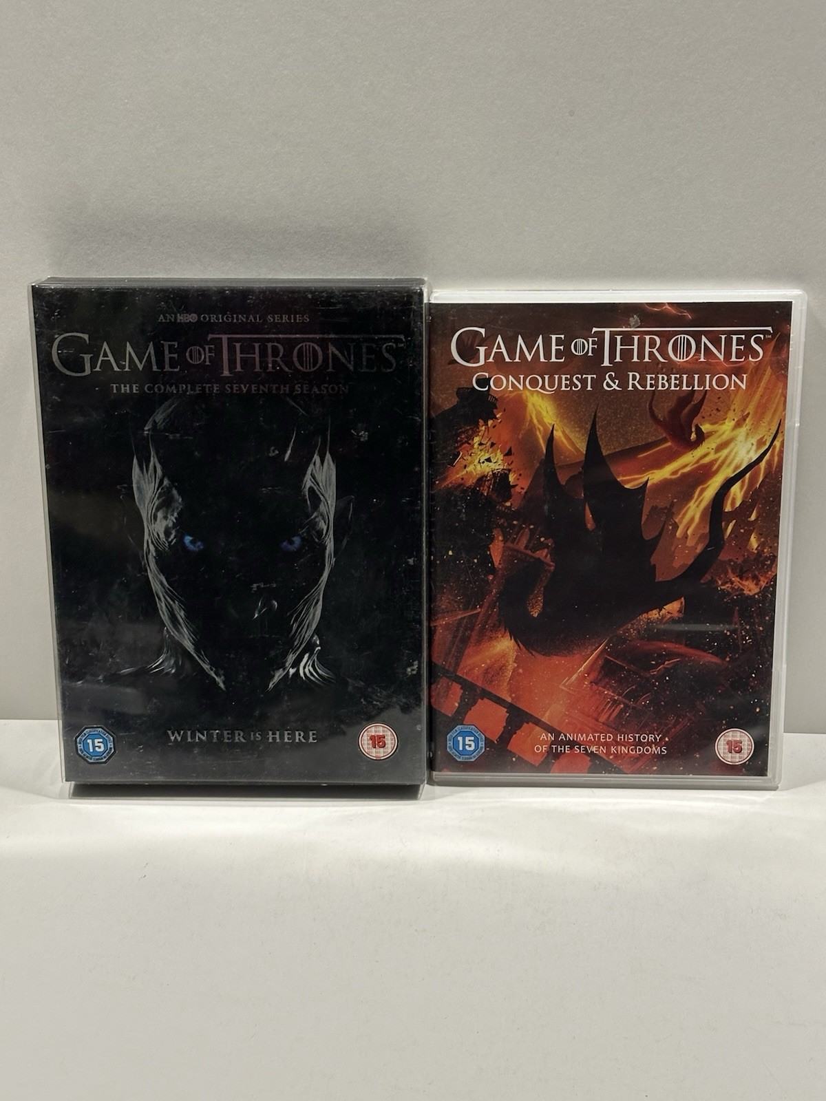 Game Of Thrones DVD - Season 7 + Conquest & Rebellion - Region 2 PAL