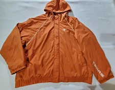 Red Oak VTG  Texas Longhorns Full-Zip Jacket 2XL Fleece Lined NCAA Embroidery *