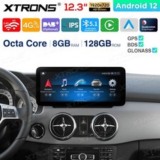 12.3" Autoradio f&uuml;r MERCEDES GLK-X204 NTG4.5 8-Kern 8G+128GB LTE 4G GPS CarPlay