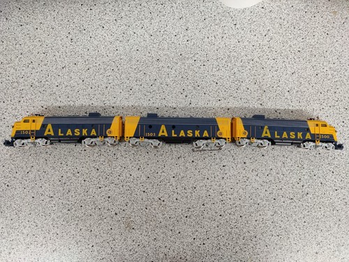 Märklin H0 3663 GM EMD F7 Alaska Railroad digital neuwertig OVP | Condition: Gebraucht