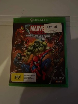 Marvel Pinball Epic Collection Vol 1 Xbox One Game Disc Case Physical Copy VGood