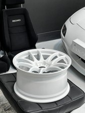 Work Emotion Cr Kiwami Deep Concave 19x9.5 38 5x114.3 In White Wck199538ywht