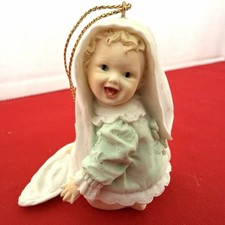 Ashton Drake Yolanda Bello CHRISTMAS ORNAMENT Jessica 96824 Miniature 1993 BABY