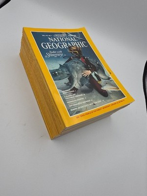 National Geographic 1989 full year 12 Issues 