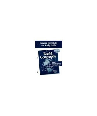 Glencoe World Geography Reading Essentials and Study Guide Student Workbook