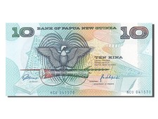 [#255116] Banknote, Papua New Guinea, 10 Kina, 1988, UNC