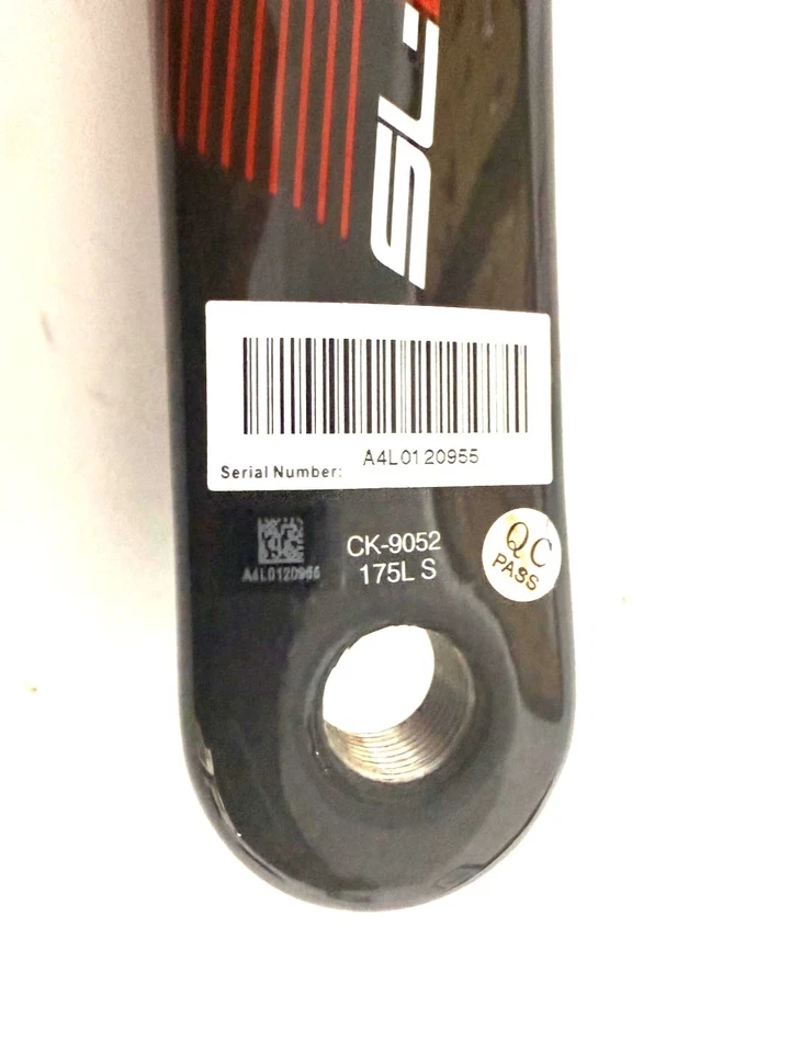 FSA SL-K Light MegaExo Triple MTB 175mm Carbon Right Crankarm Crank Arm CK-9052 - Image 4 of 4