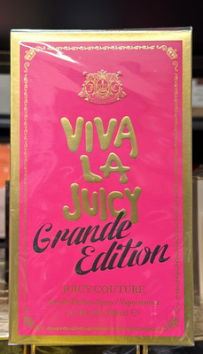 Juicy Couture VIVA LA JUICY GRANDE EDITION for Women 6.7oz EDP Spr JUMBO SIZE