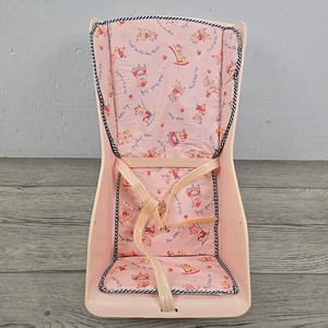 Vintage 1950s Infanseat Model P56 Pink Baby Carrier Car Seat w/ Original Box